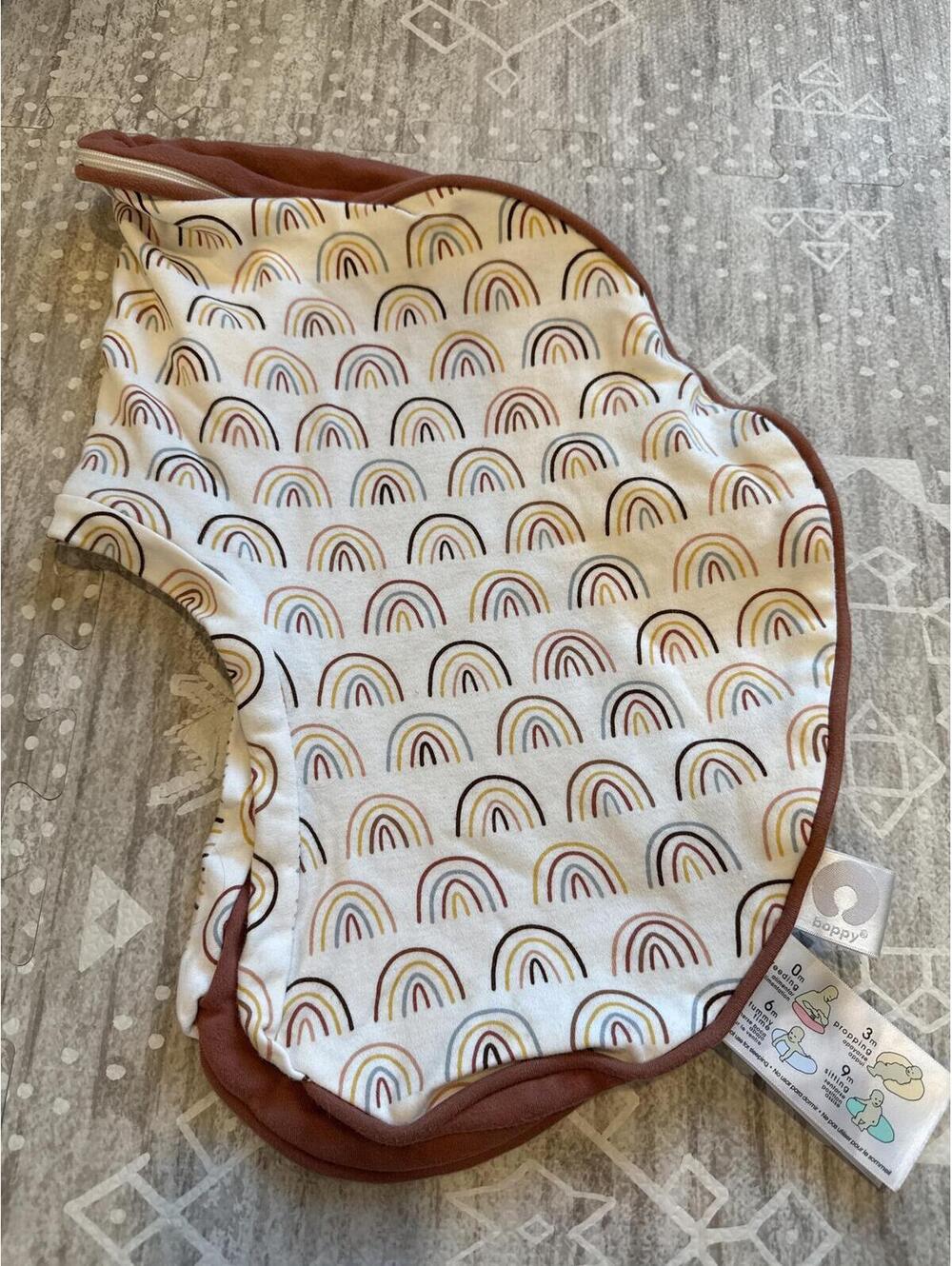 Boppy Rainbow Print Nursing Pillow Cover